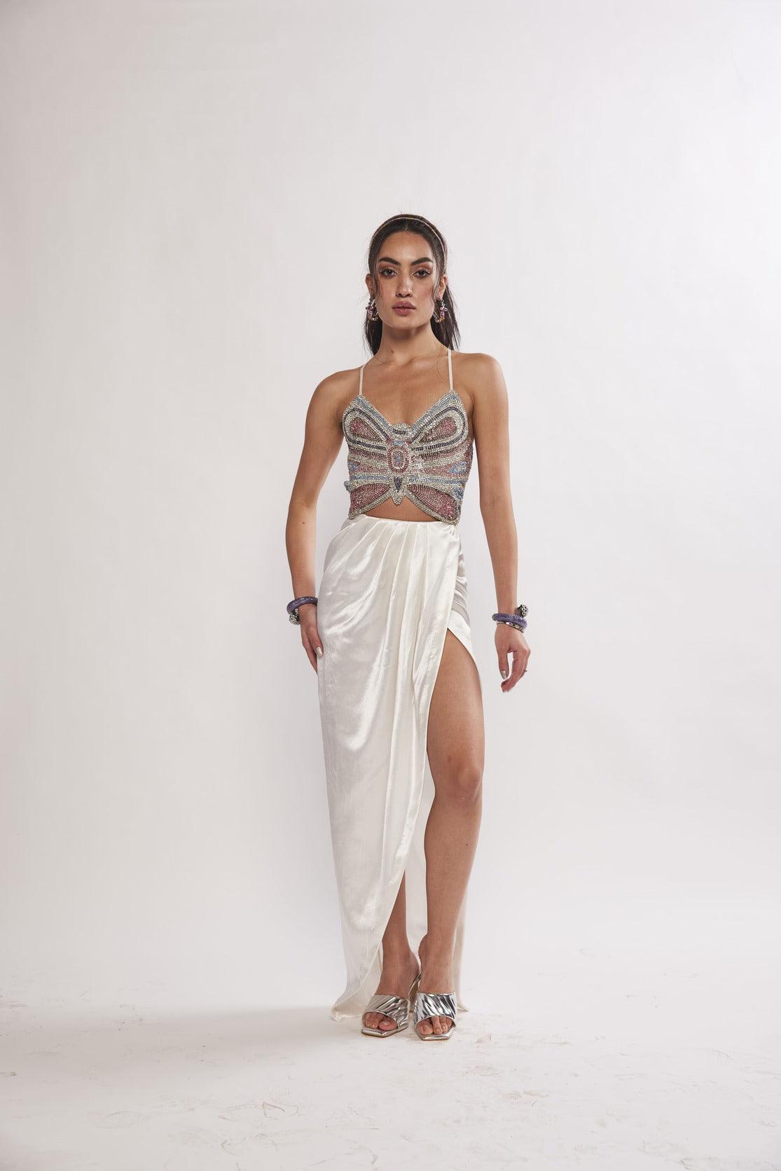 STARLET DRAPE SKIRT - REALM