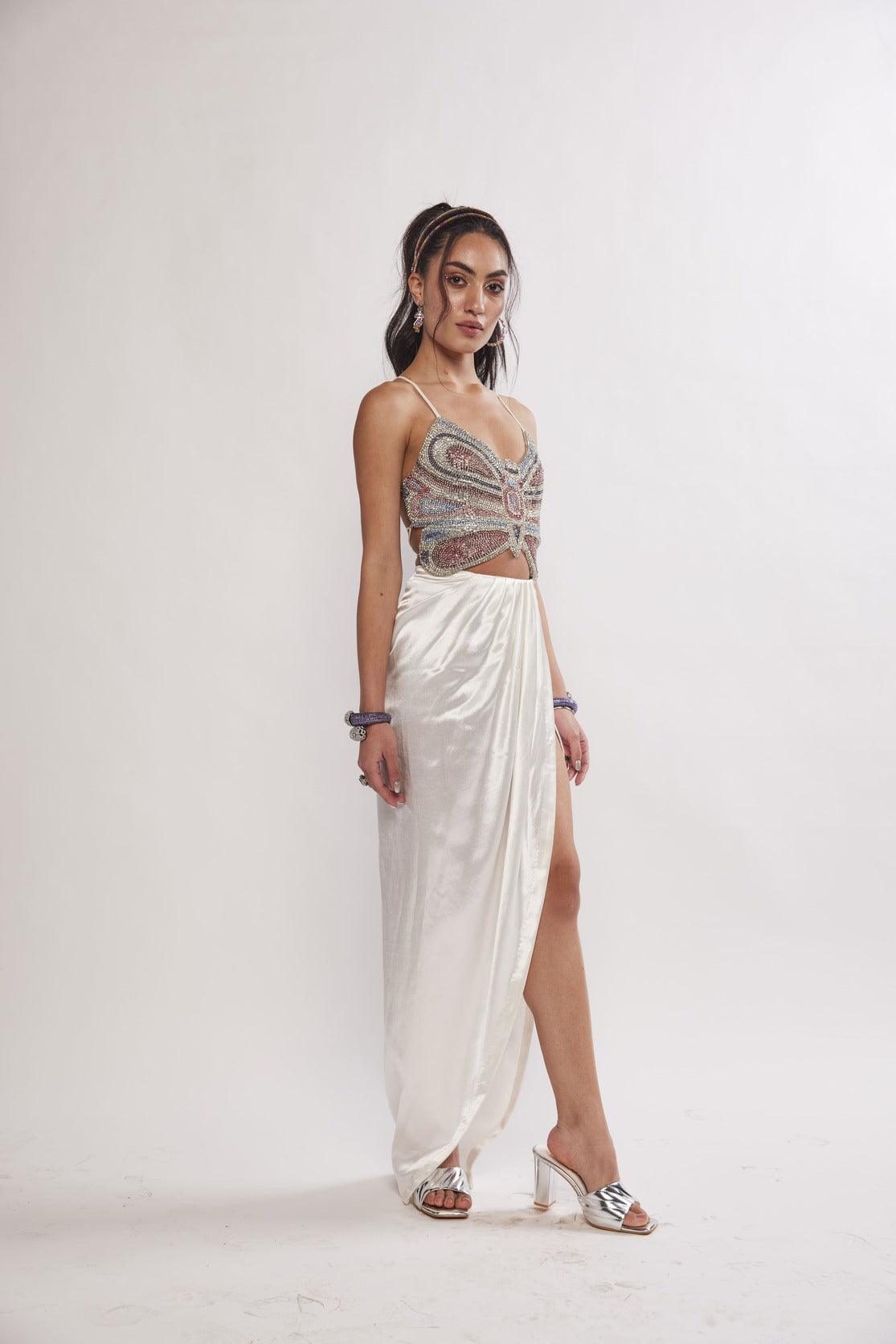 STARLET DRAPE SKIRT - REALM